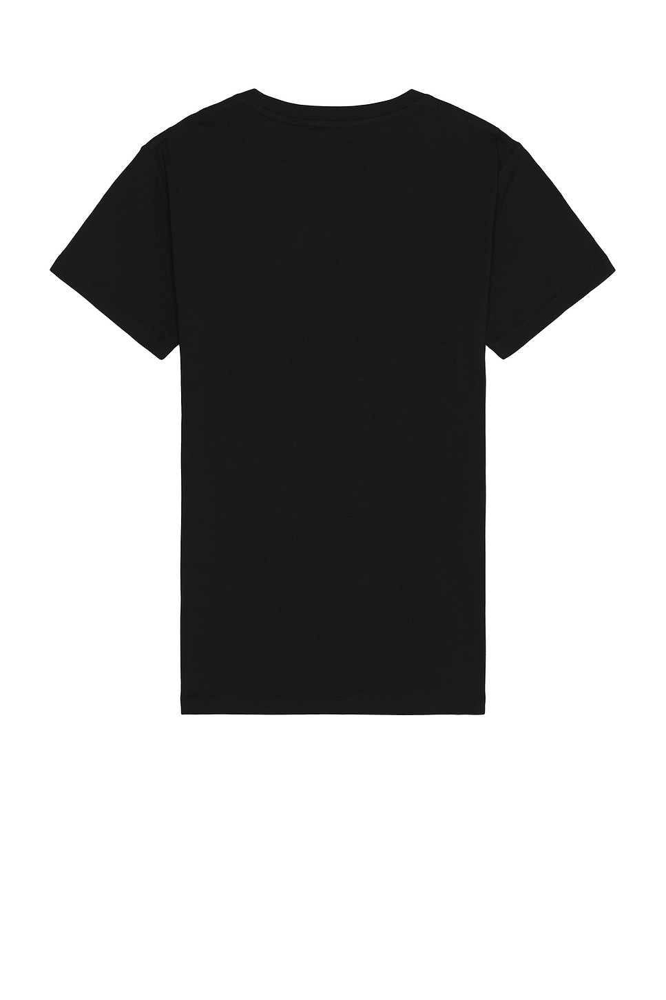 Shop Balmain Palm Print Logo T-shirt In Black