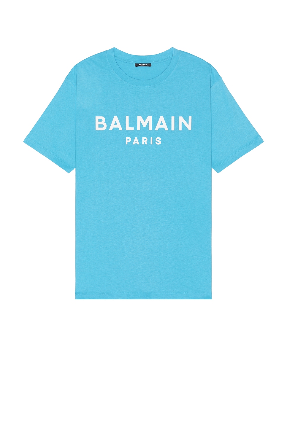 Image 1 of BALMAIN Print T-Shirt in Blue