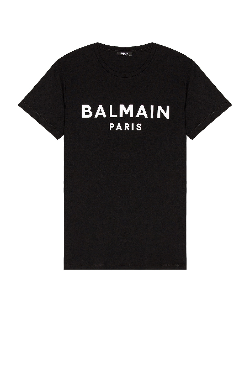Image 1 of BALMAIN Printed T-Shirt in Noir & Blanc