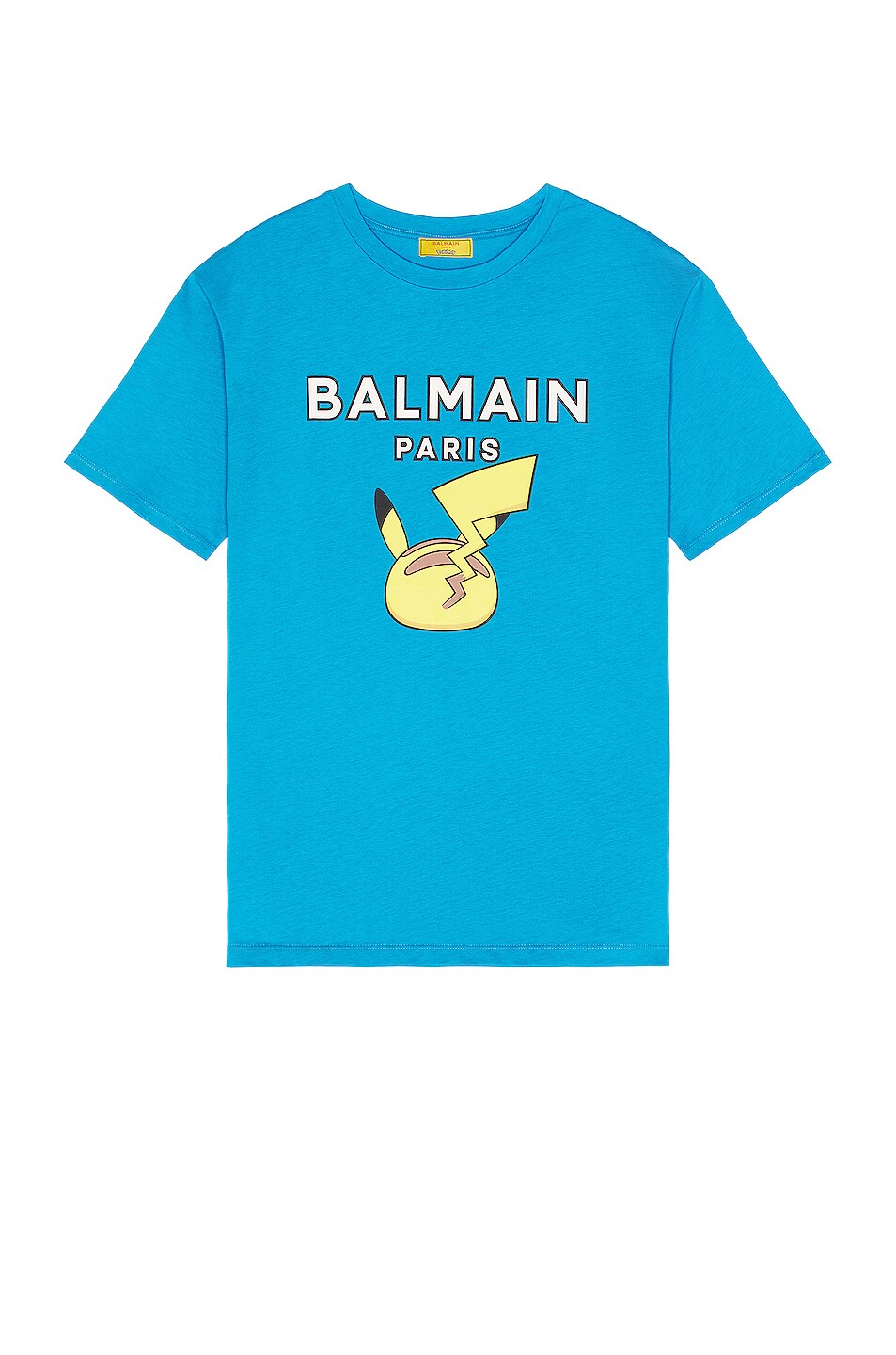 Image 1 of BALMAIN Balmain Pokemon T-shirt - Straight Fit in Sage Blue & Juane