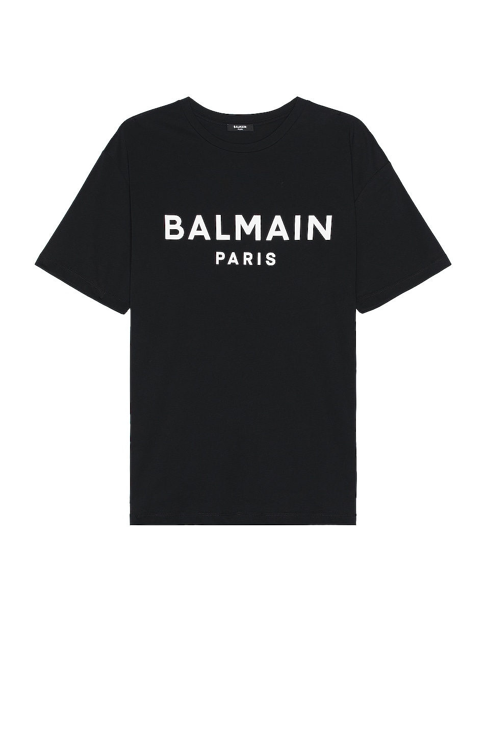 Image 1 of BALMAIN Printed T-shirt in Noir & Blanc
