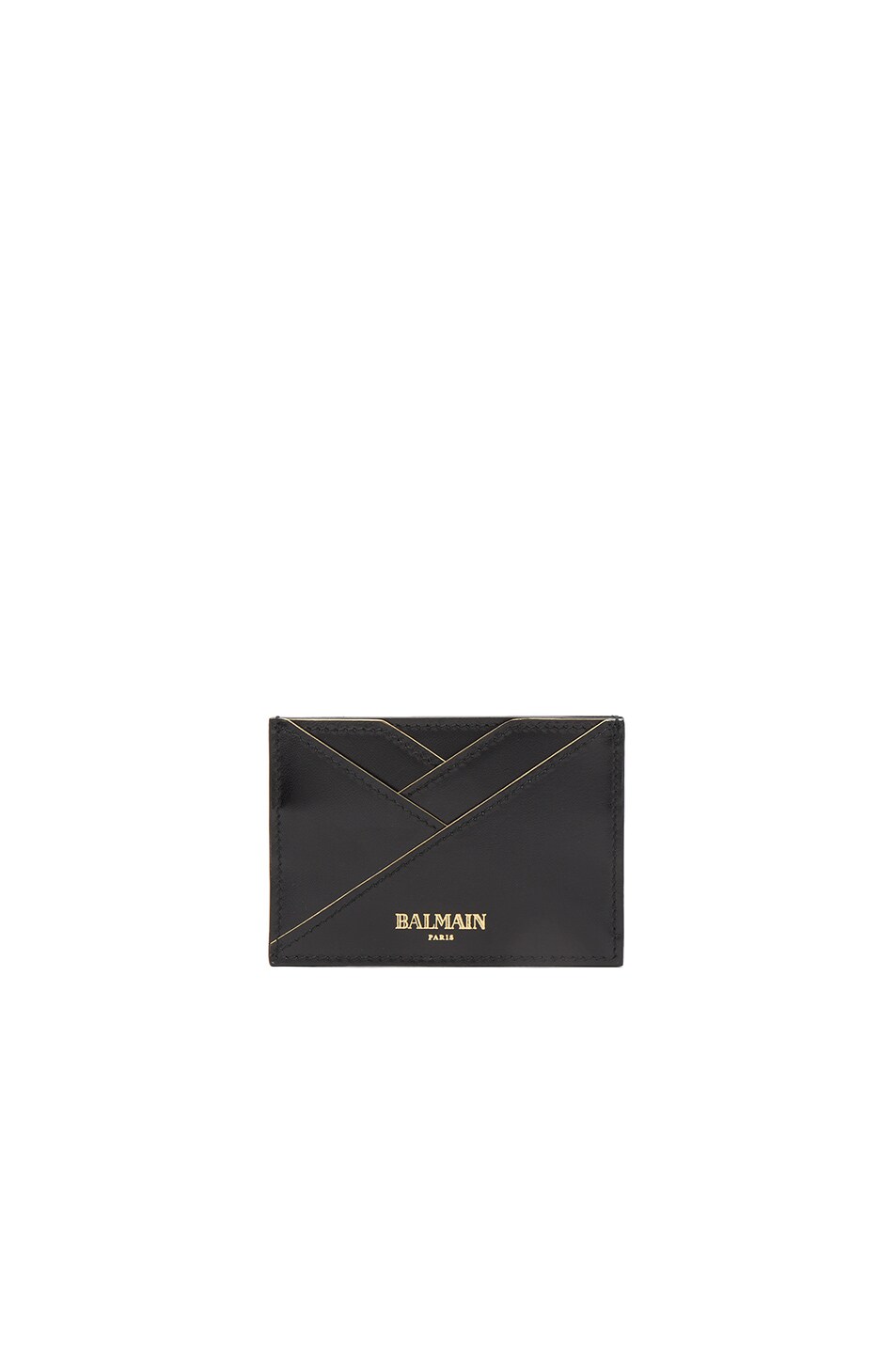 Image 1 of BALMAIN Leather Wallet in Black