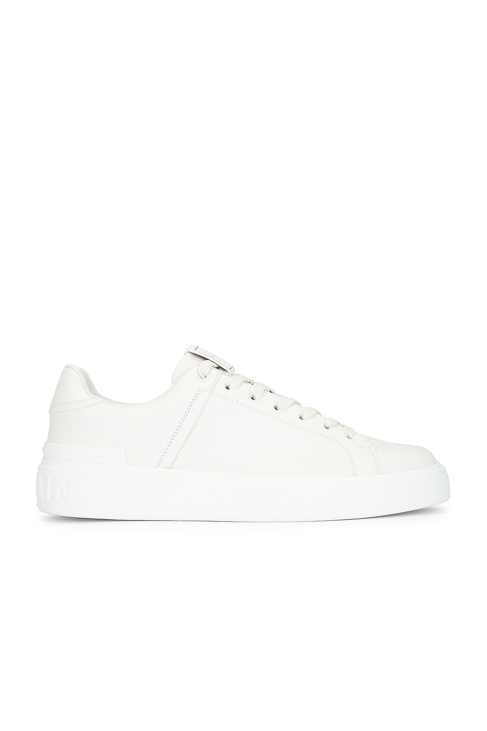 BALMAIN B-court Sneaker in White