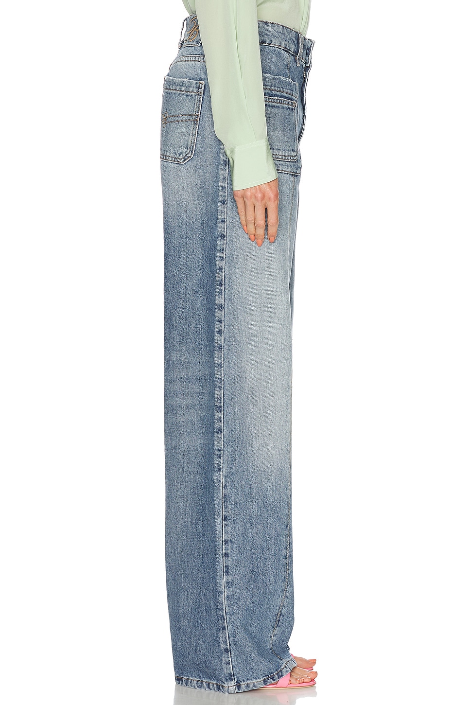 Blumarine Wide Leg Jeans thumbnail