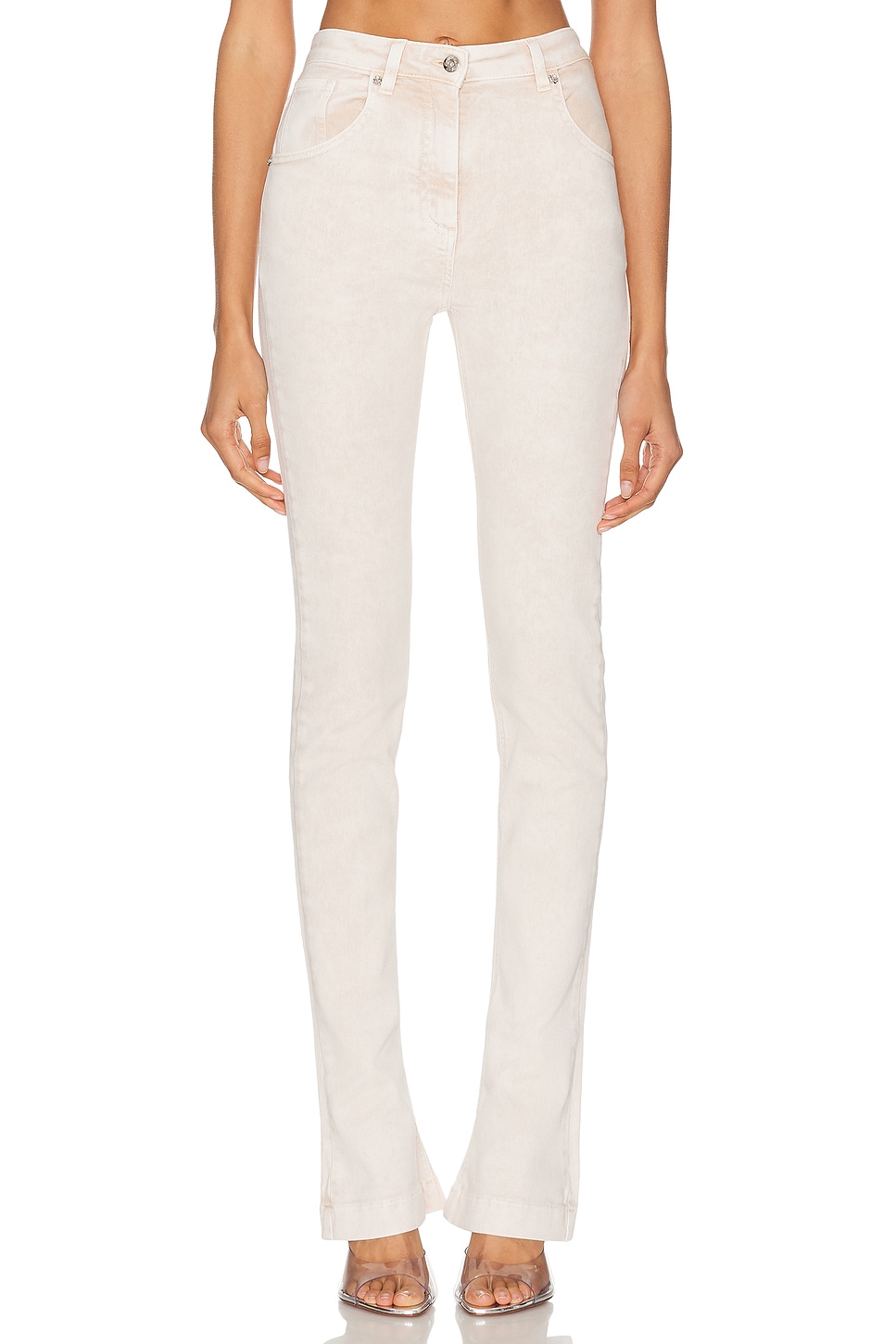 Image 1 of Blumarine Bootcut Leg in Wind Rose