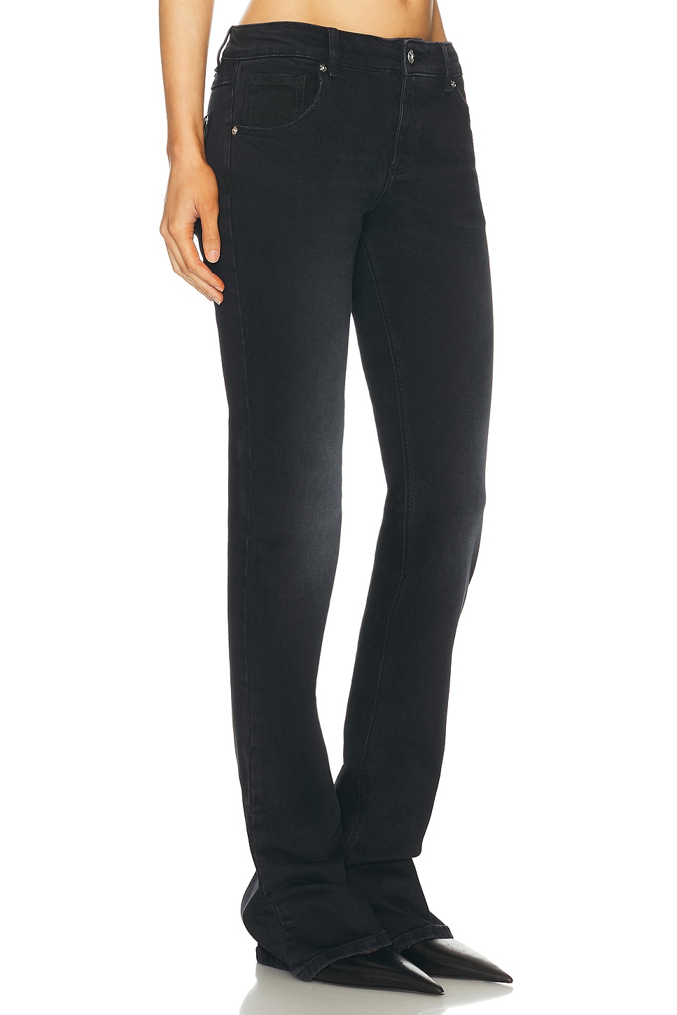 Blumarine Skinny Leg In Multi