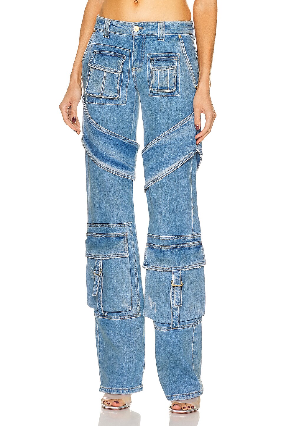Image 1 of Blumarine Cargo Jean in Country Blue
