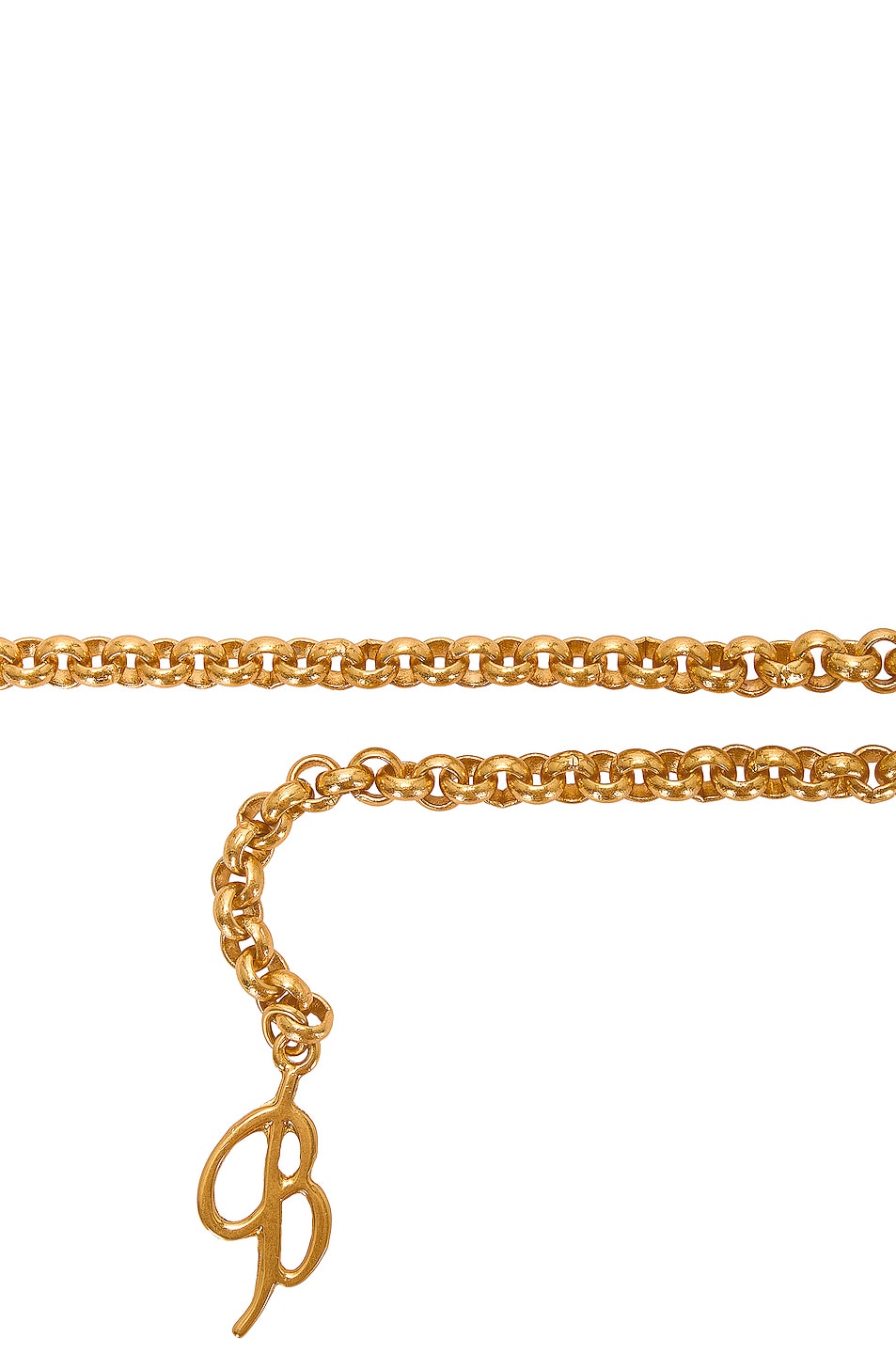 Blumarine Body Chain In Oro Satinato & Crystal | FWRD