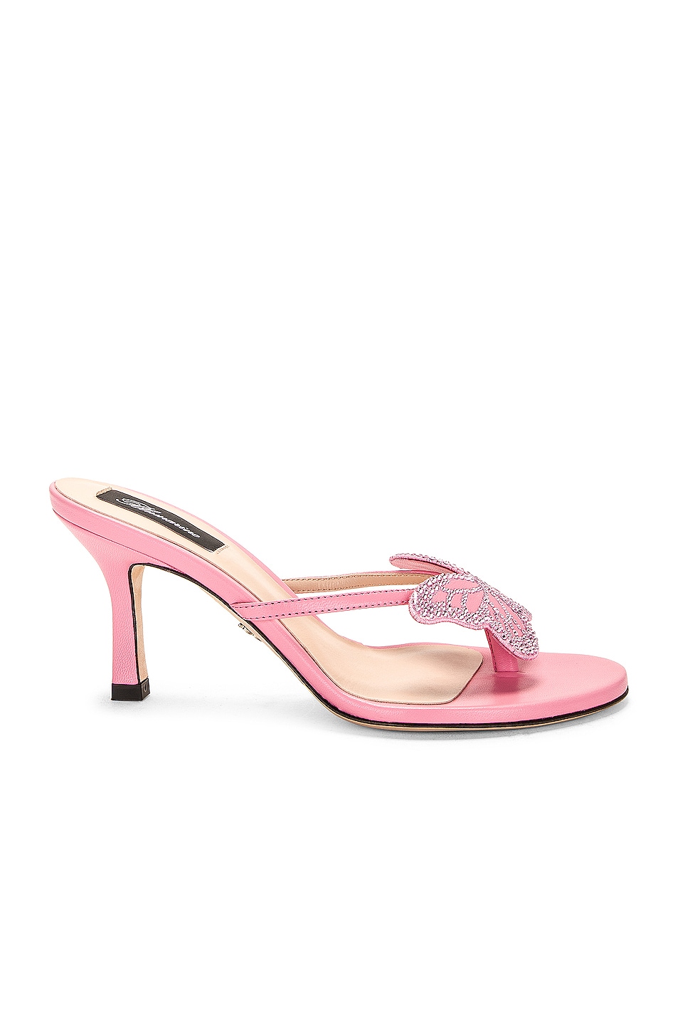 Blumarine Butterfly Sandals in Pink | FWRD