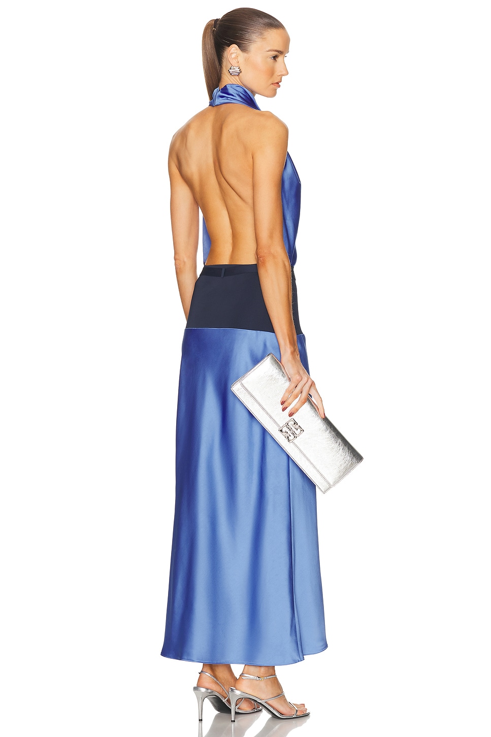 The Larissa Dress in Blue