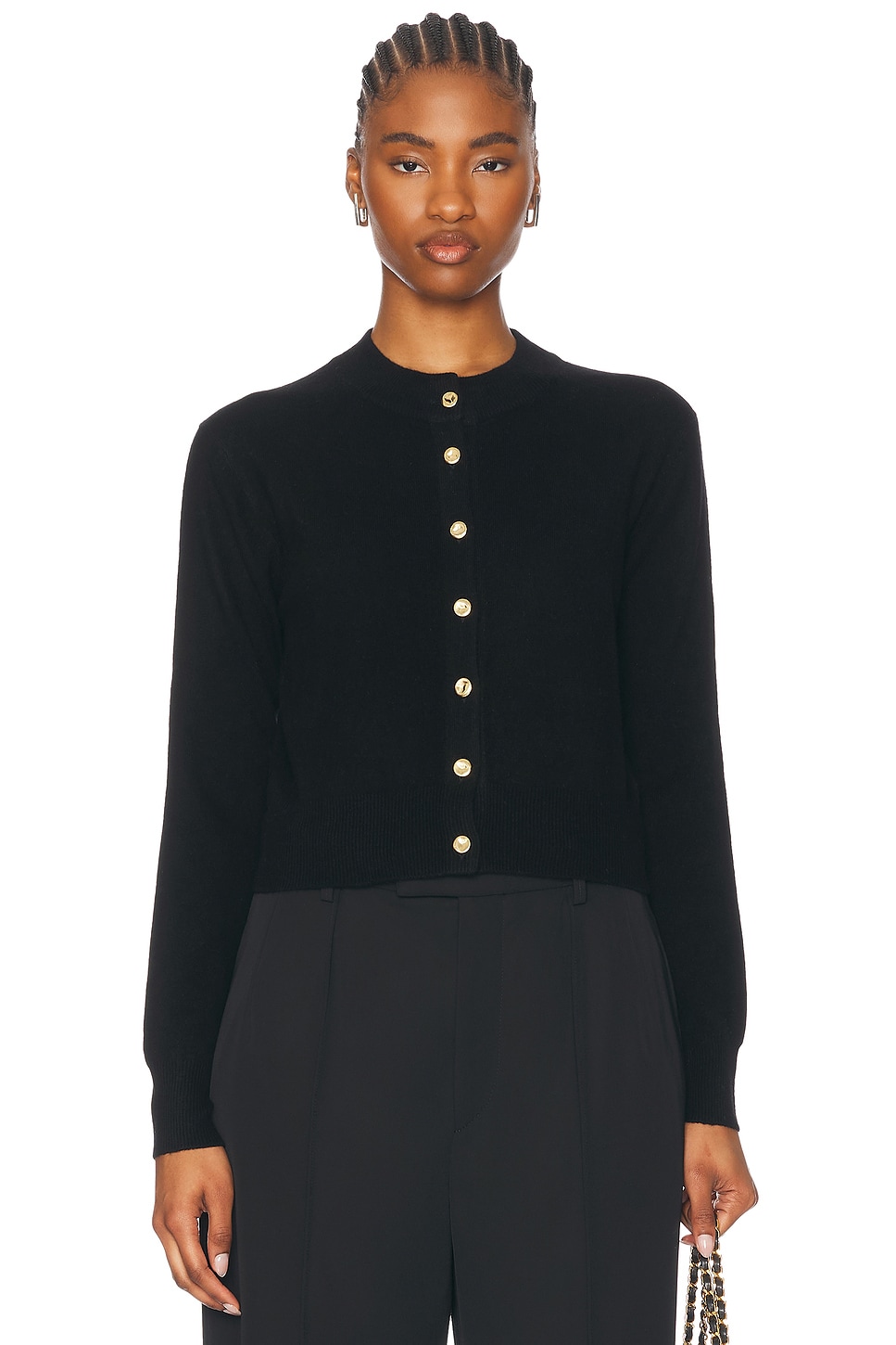 The Aubrey Cardigan in Black