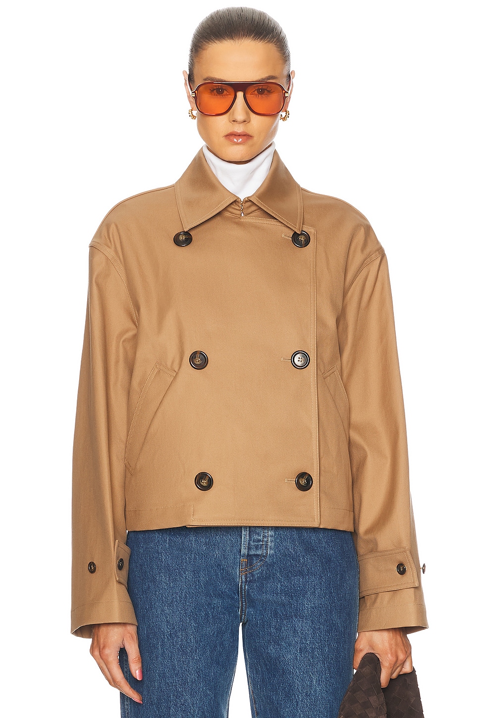 The Vivienne Coat in Tan