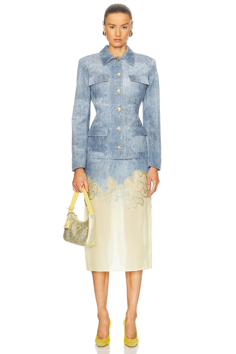 Brandon Maxwell The Jolie Skirt