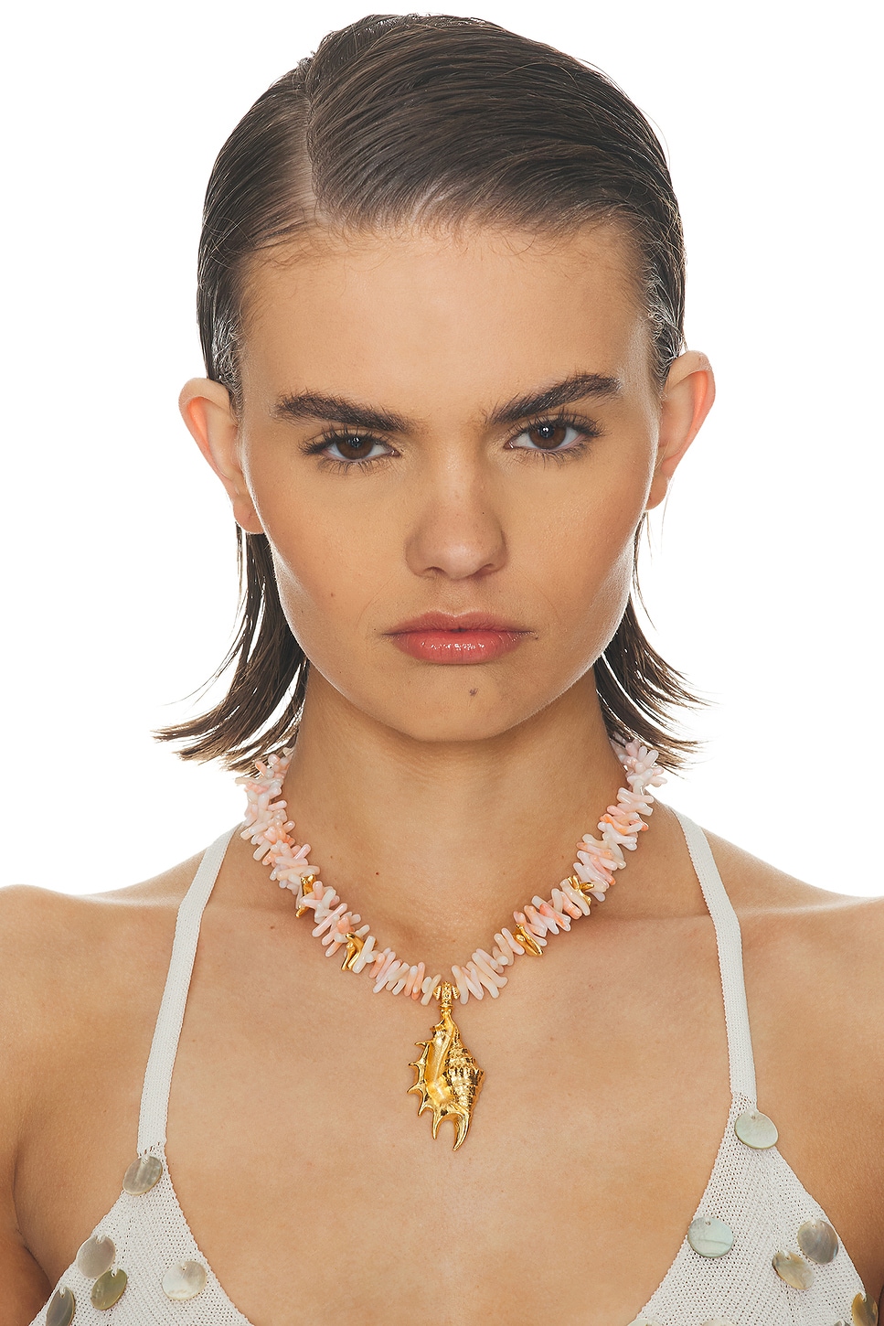 Ben-amun For Fwrd Shell Necklace