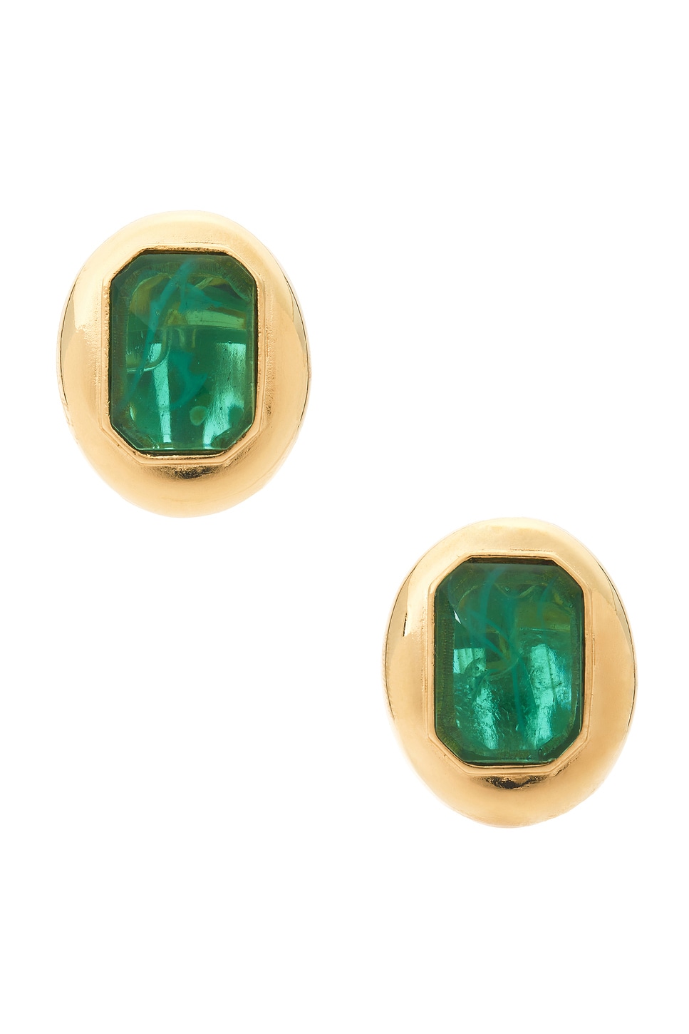 Ben-amun Rectangle Stud Earrings In Multi