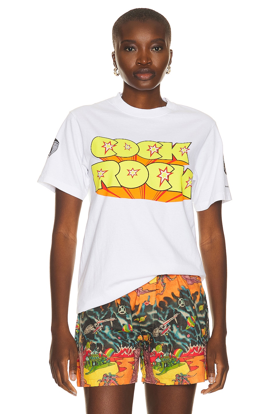 Glam Rock T-Shirt in White
