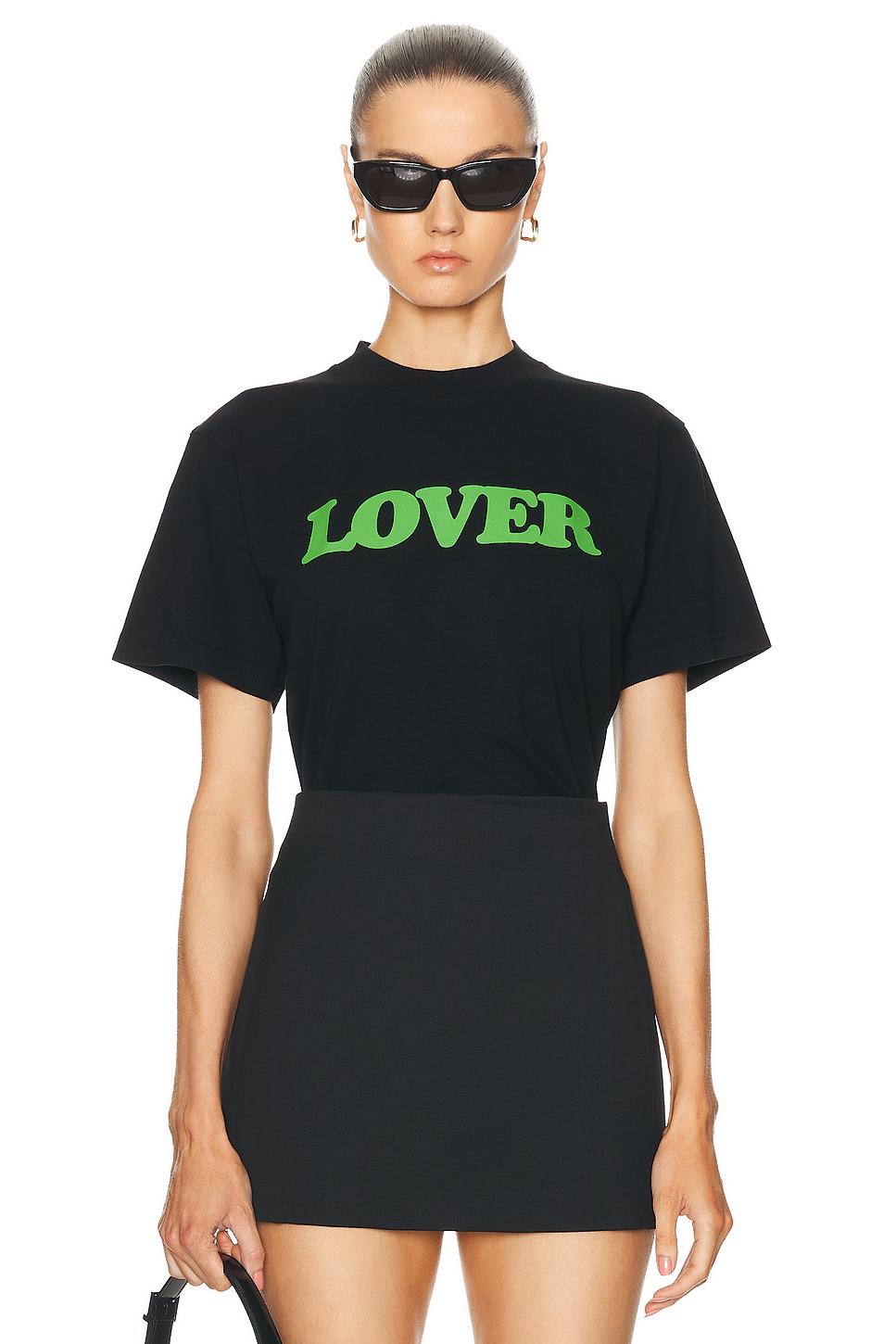 Image 1 of Bianca Chandon Lover Big Logo Shirt in Black