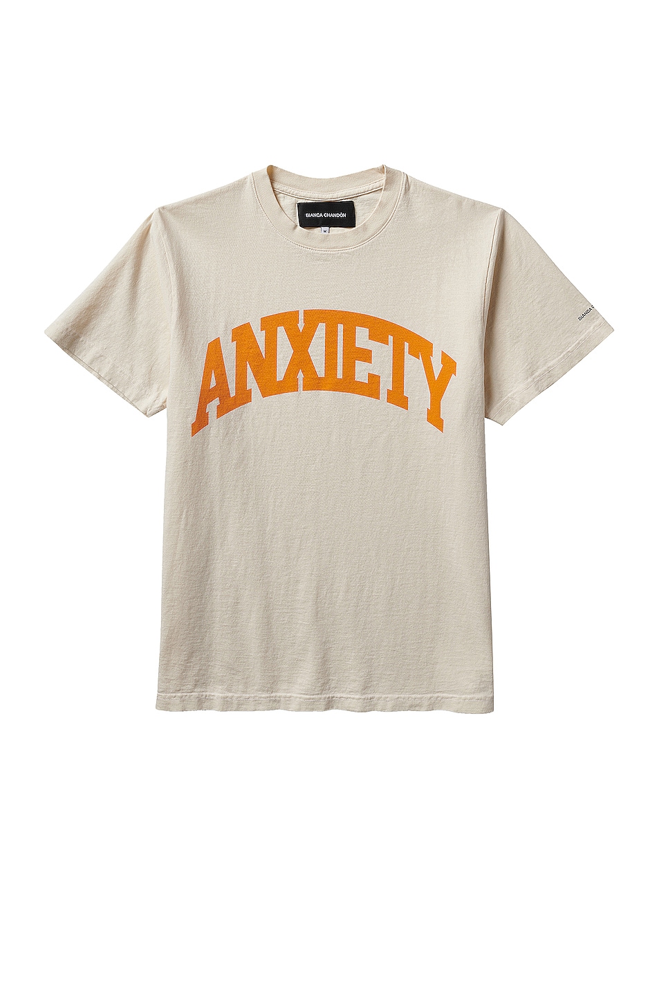 Image 1 of Bianca Chandon Anxiety T-shirt in Cream