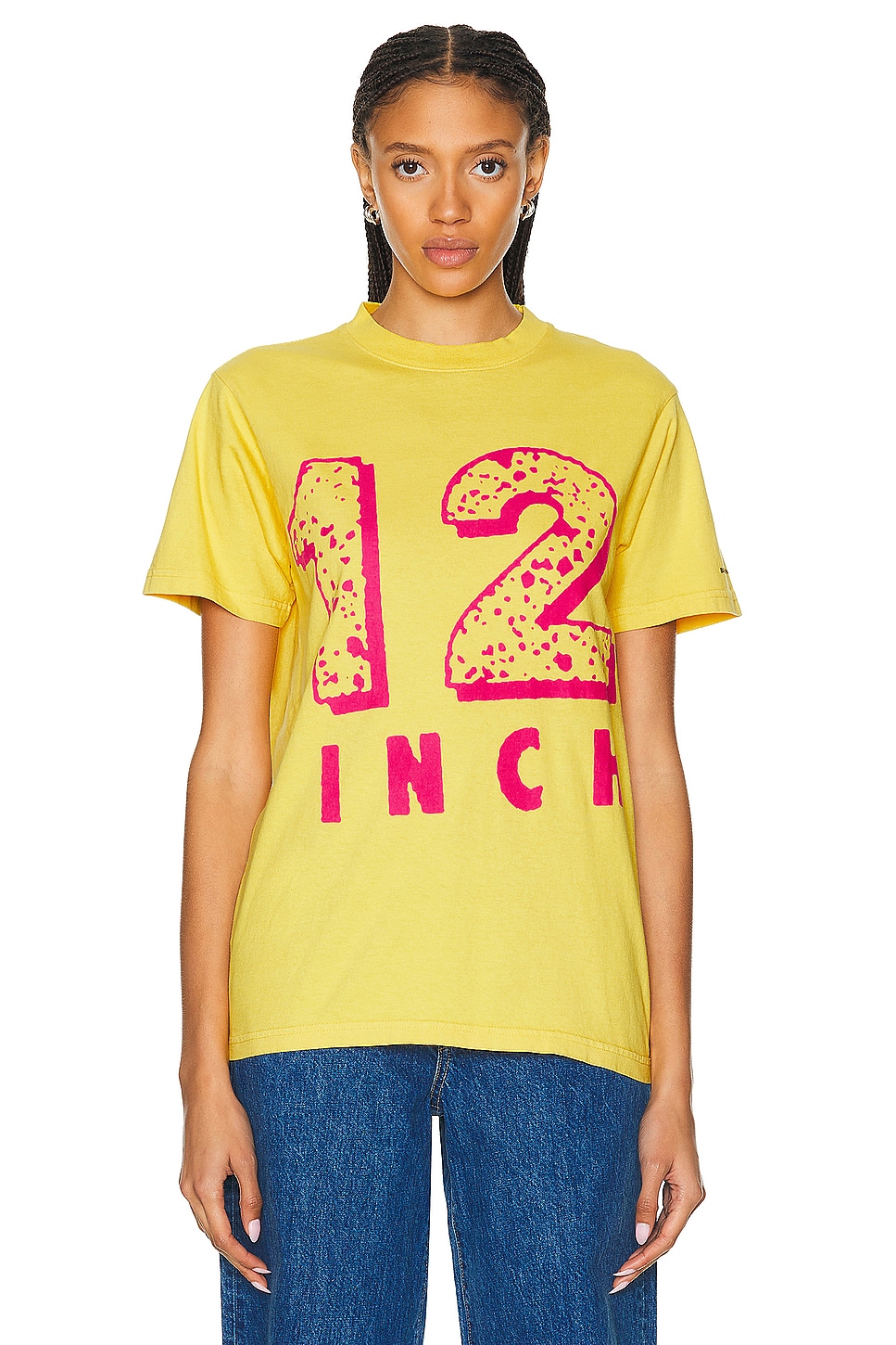 Image 1 of Bianca Chandon 12 Inch T-Shirt in Yellow
