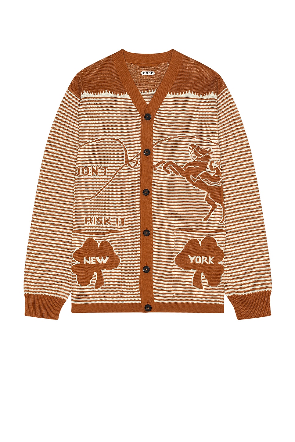 Buckaroo Cardigan in Brown