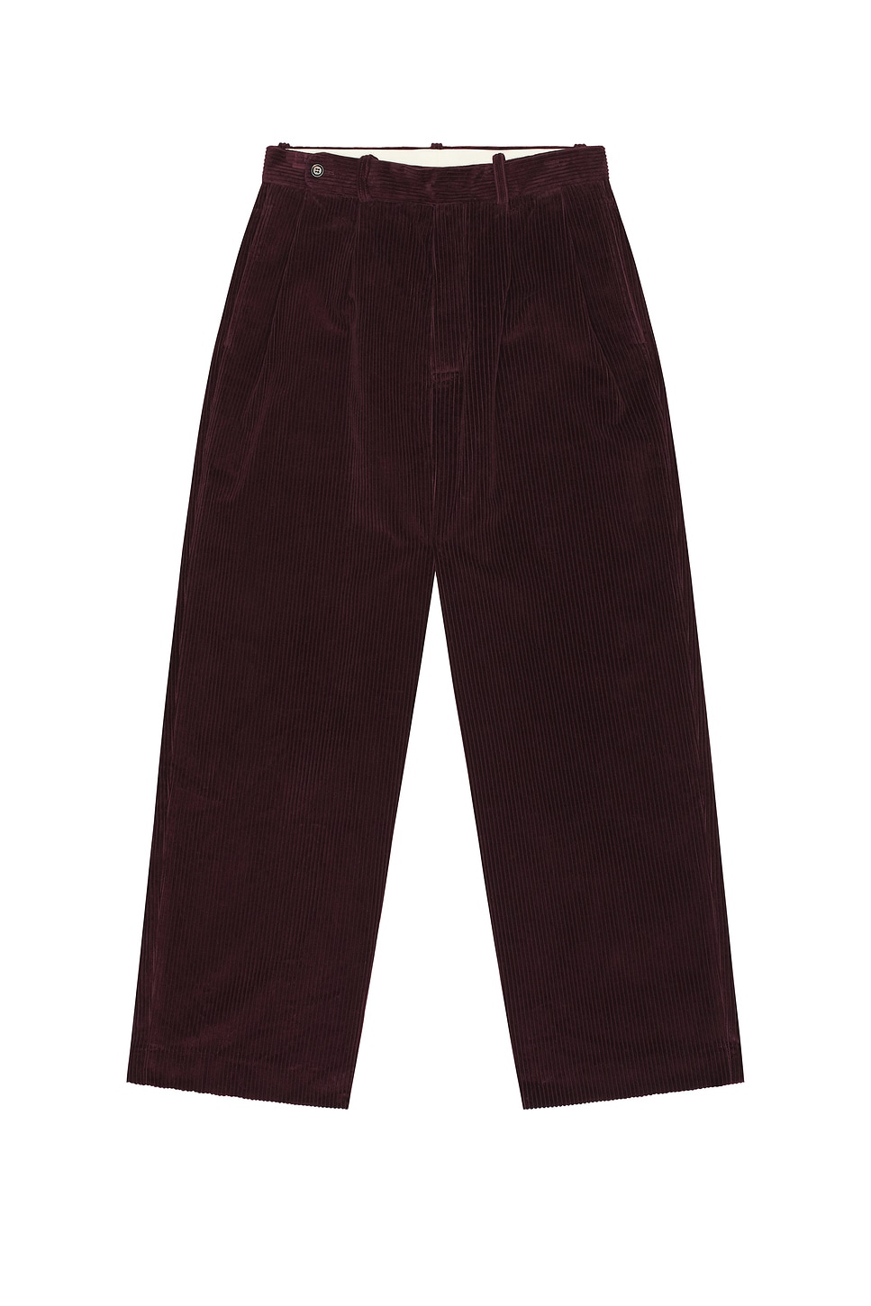 Image 1 of BODE Corduroy Mcnab Trousers in Dark Purple