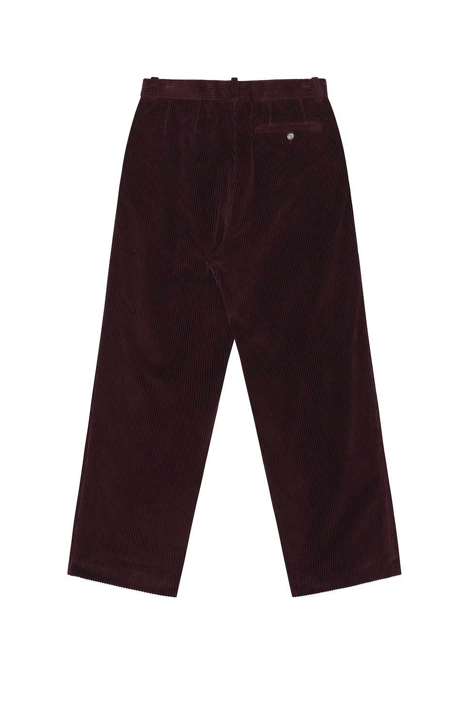 Bode Corduroy Mcnab Trousers In Burgundy