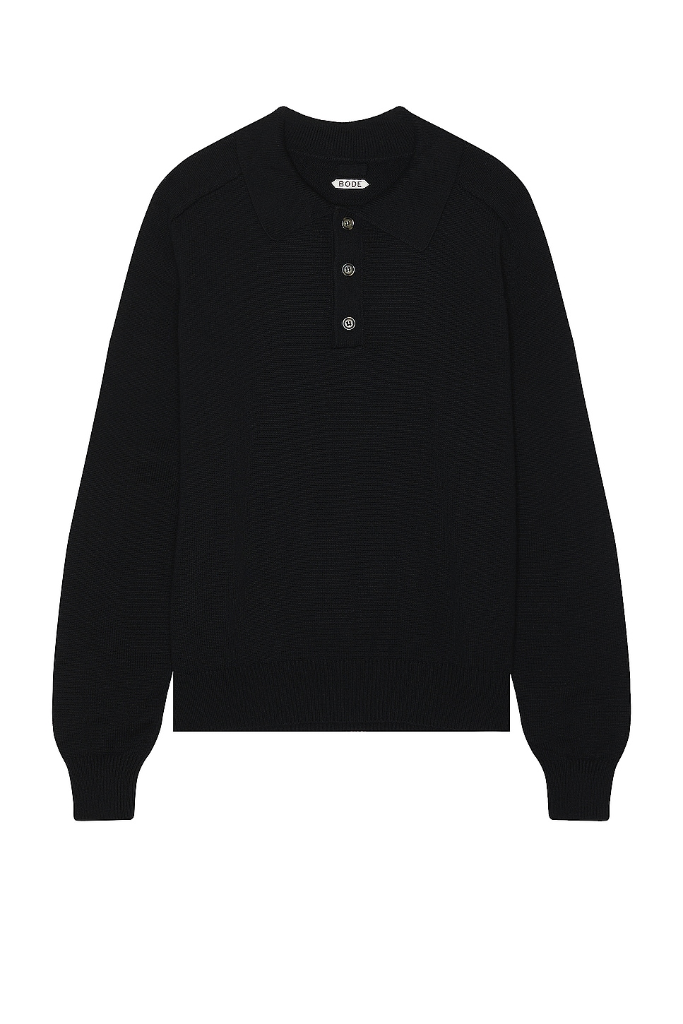 Image 1 of BODE Cashmere Polo in Black