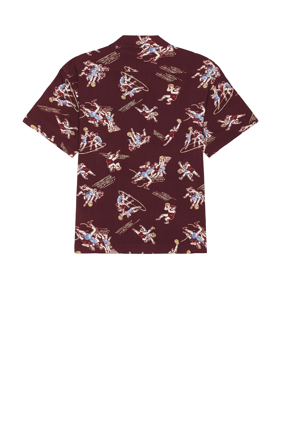 Shop Bode Layup Short Sleeve Shirt In Multi