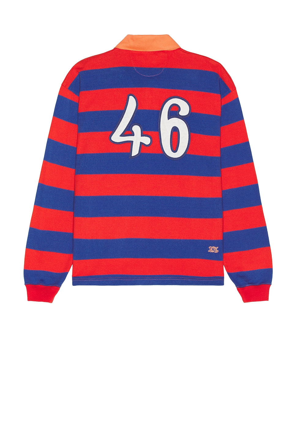 Bode Striped Cotton Polo Shirt In Multi