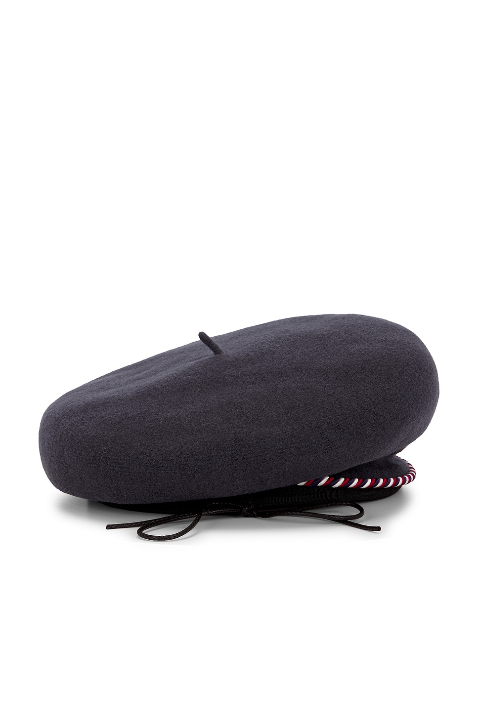 Bode Script Beret In Black