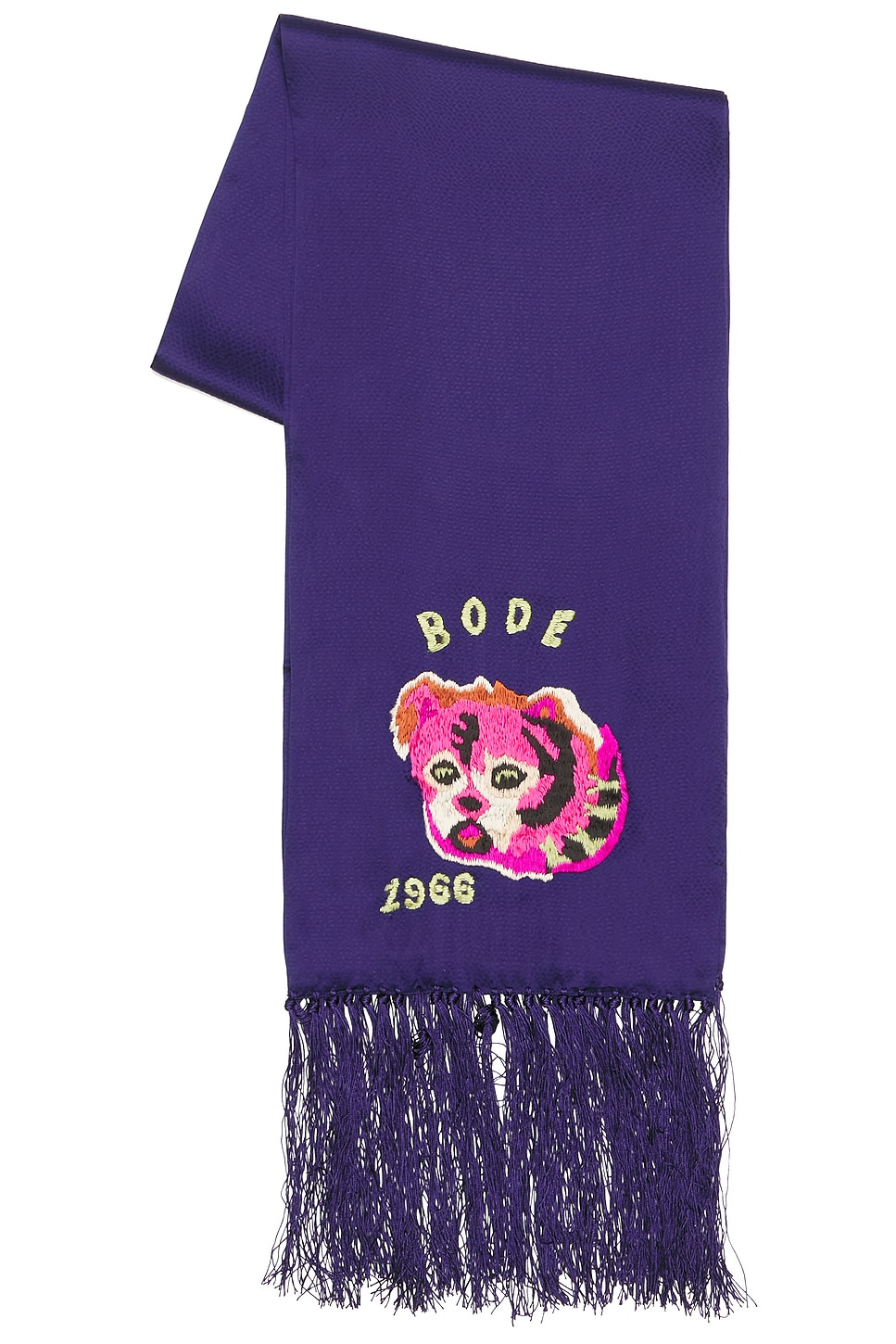 Bode Dream Souvenir Scarf In Blue