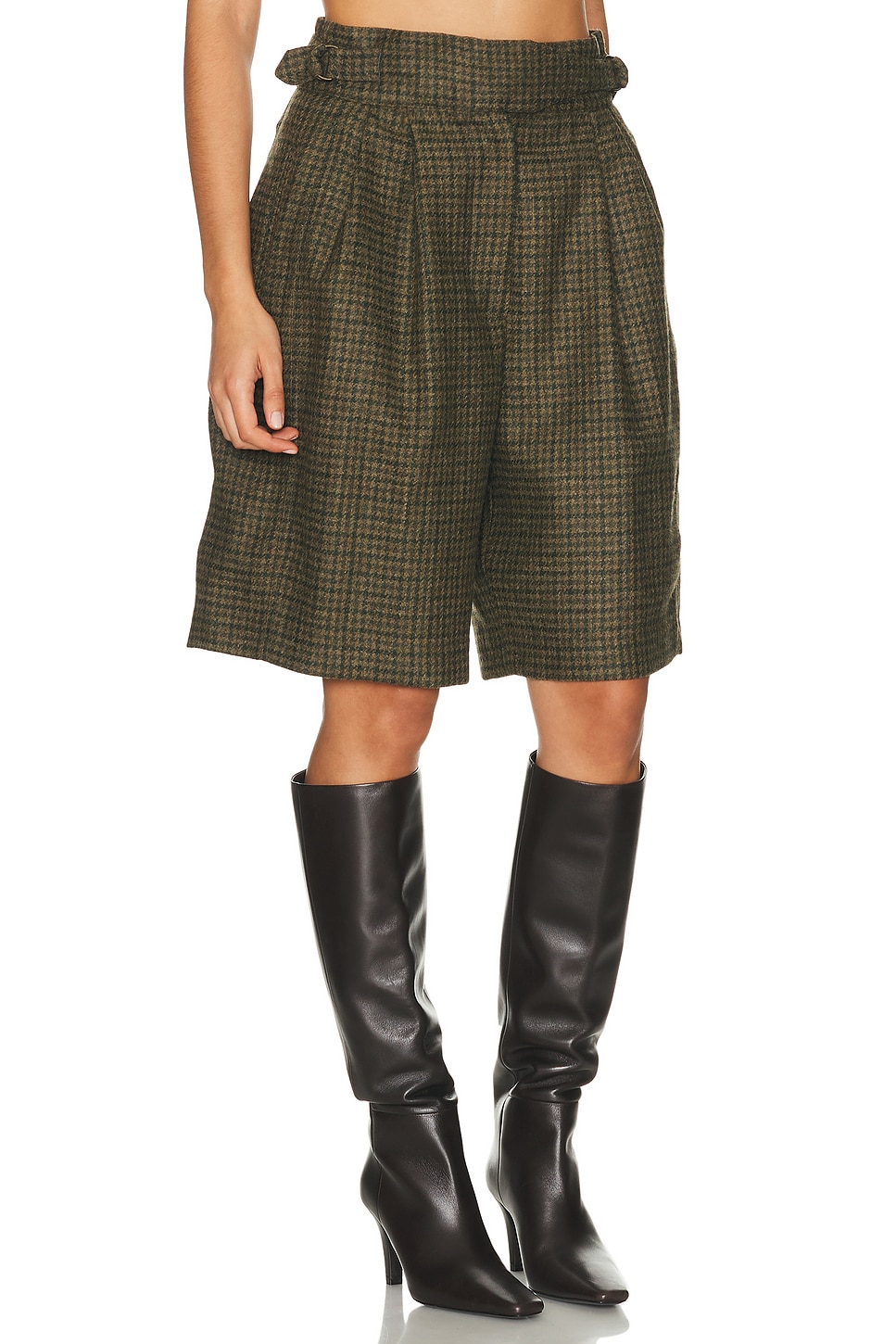 Bode Morris Houndstooth Short In Multi