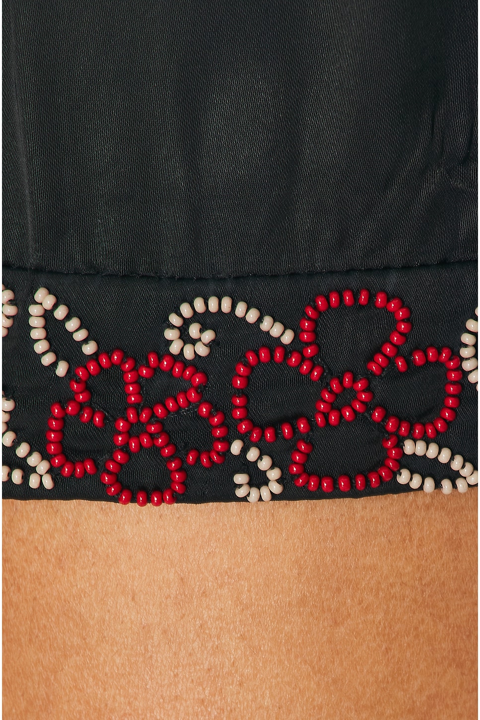 Image 5 of BODE Beaded Yarrow Short in Black
