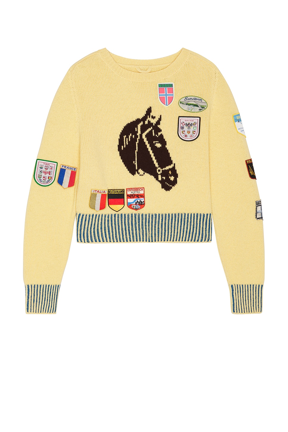 Pony Silhouette Crewneck Sweater