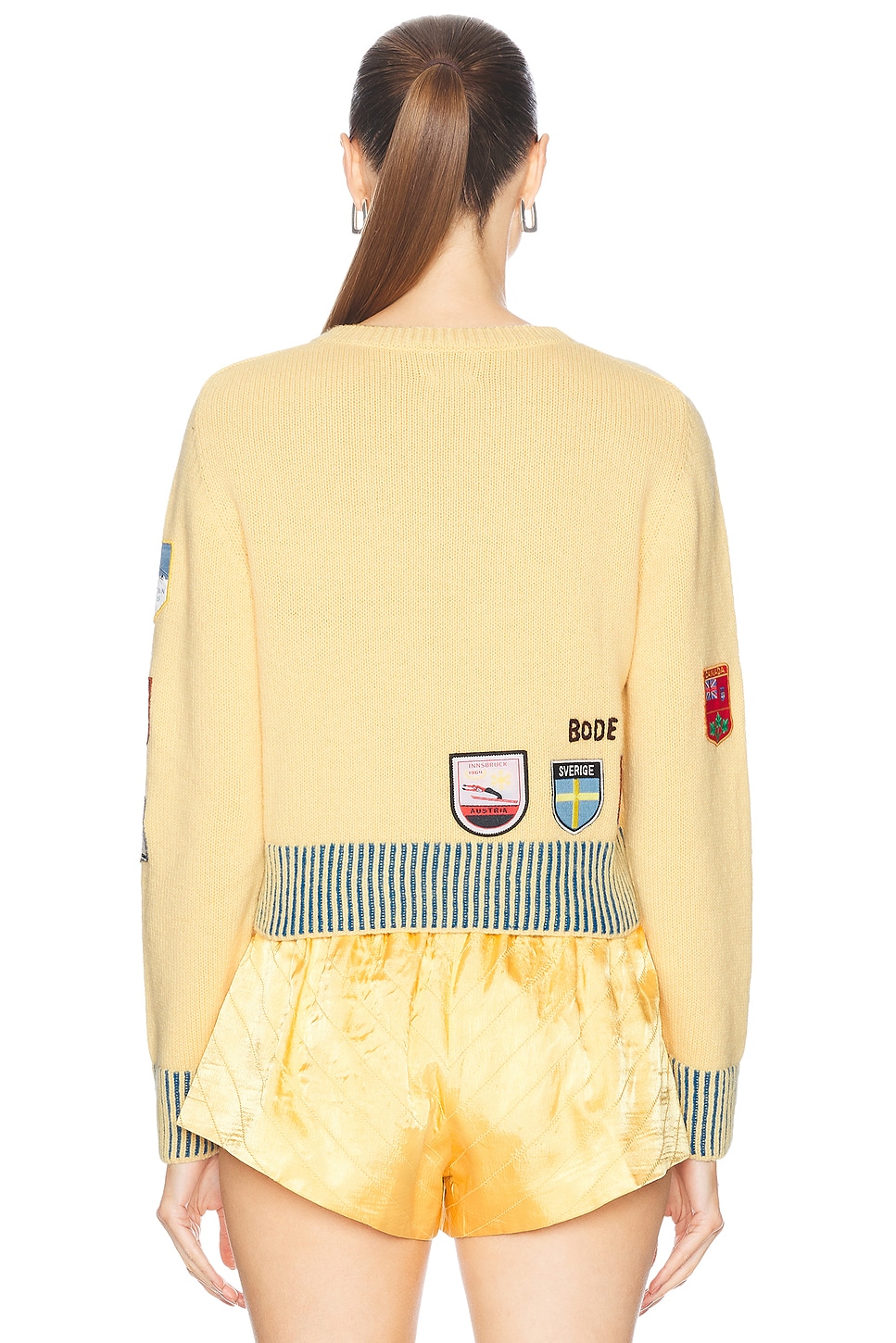 Bode - Pony Silhouette Crewneck Sweater | Plush