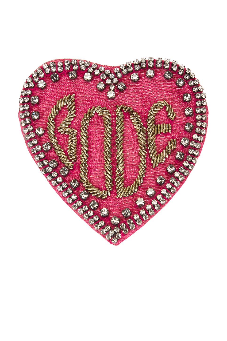 Bode Duchess Brooch In Red