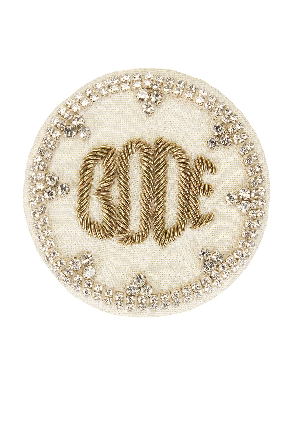 Bode Willow Brooch In White
