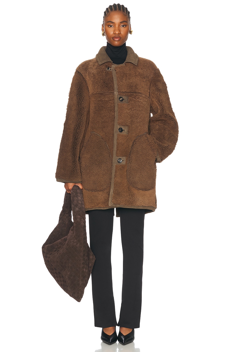 Ranch Coat in Brown