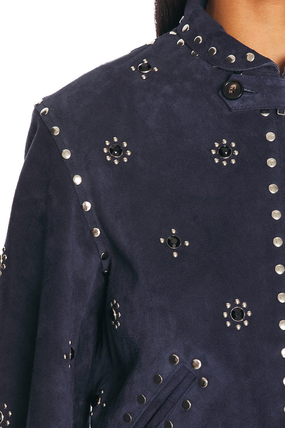 Studded Howard Suede Jacket