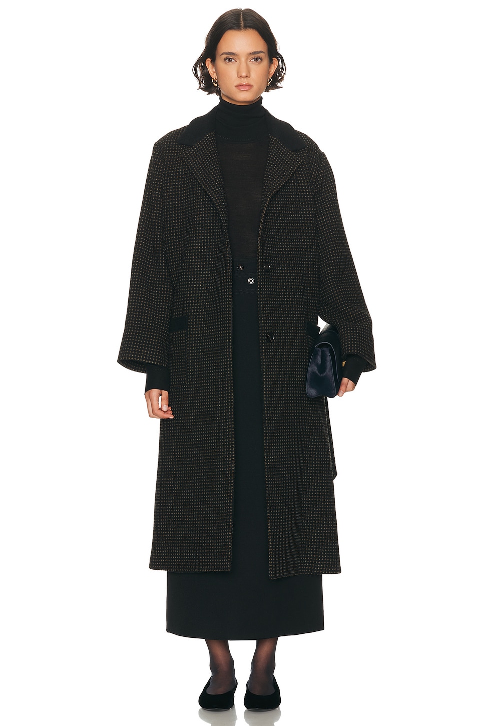 Image 1 of BODE Hemlock Coat in Black & Multi