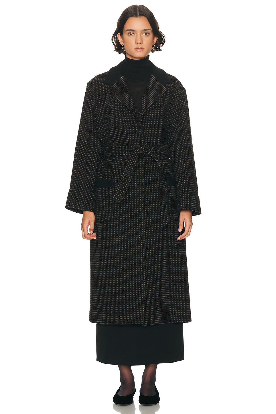 Bode Hemlock Coat In Black