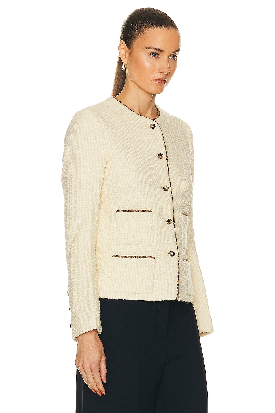 BODE Rice Jacket in Cream | FWRD