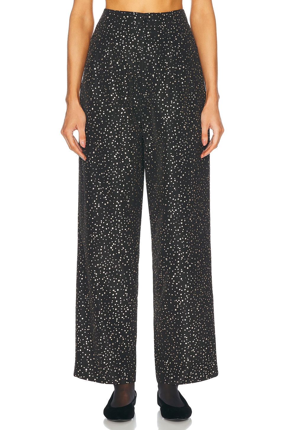 Image 1 of BODE Glitter Murray Trouser in Black