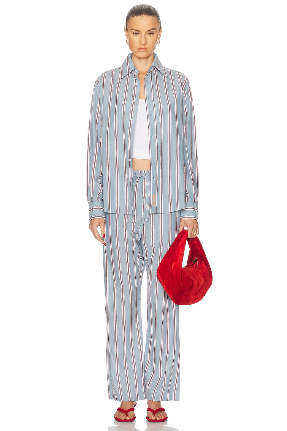 Bode Regatta Stripe Pajama Pant