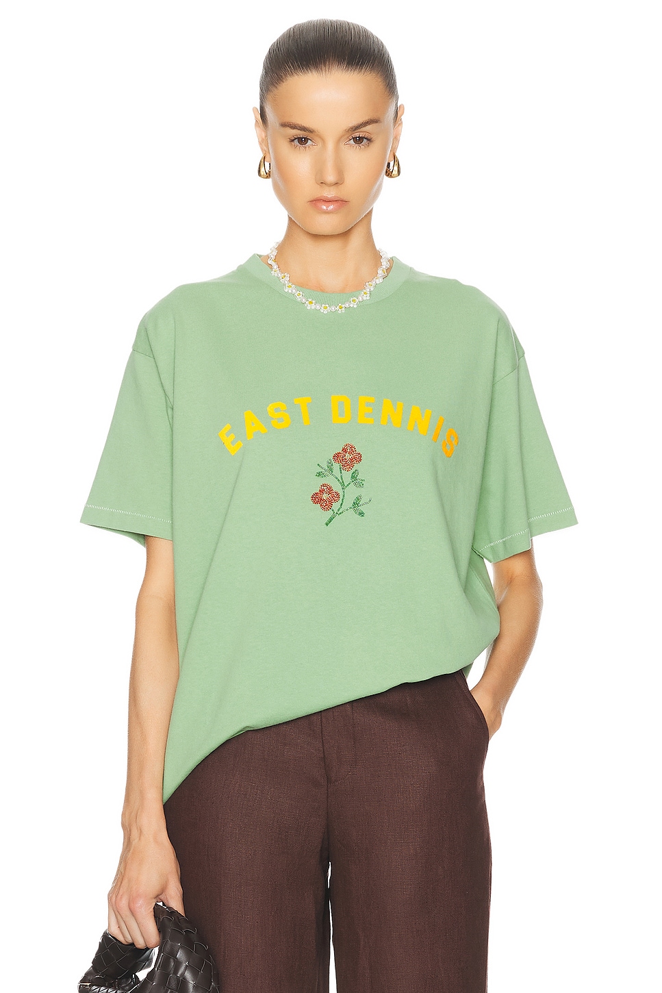 Image 1 of BODE East Dennis Tee in Mint