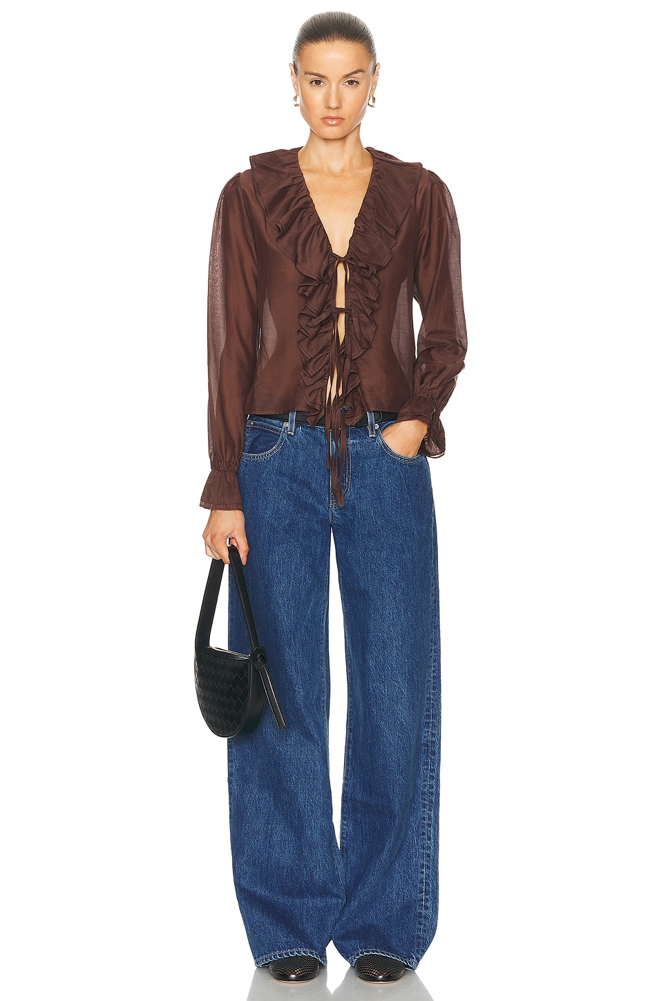 Heartwood Flounce Blouse