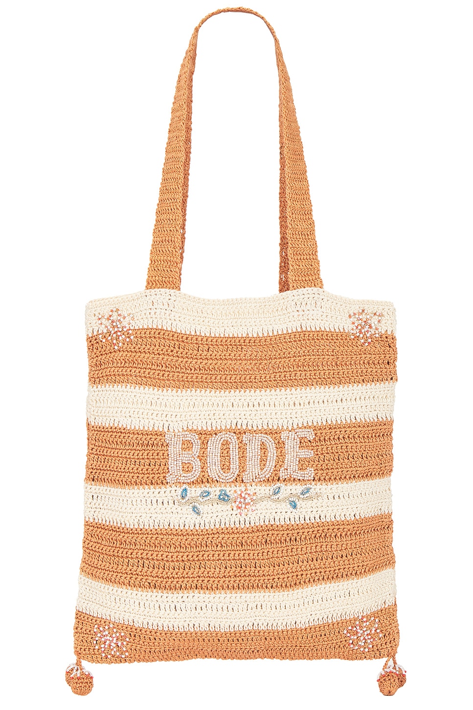 BODE Sherbet Crochet Tote Bag