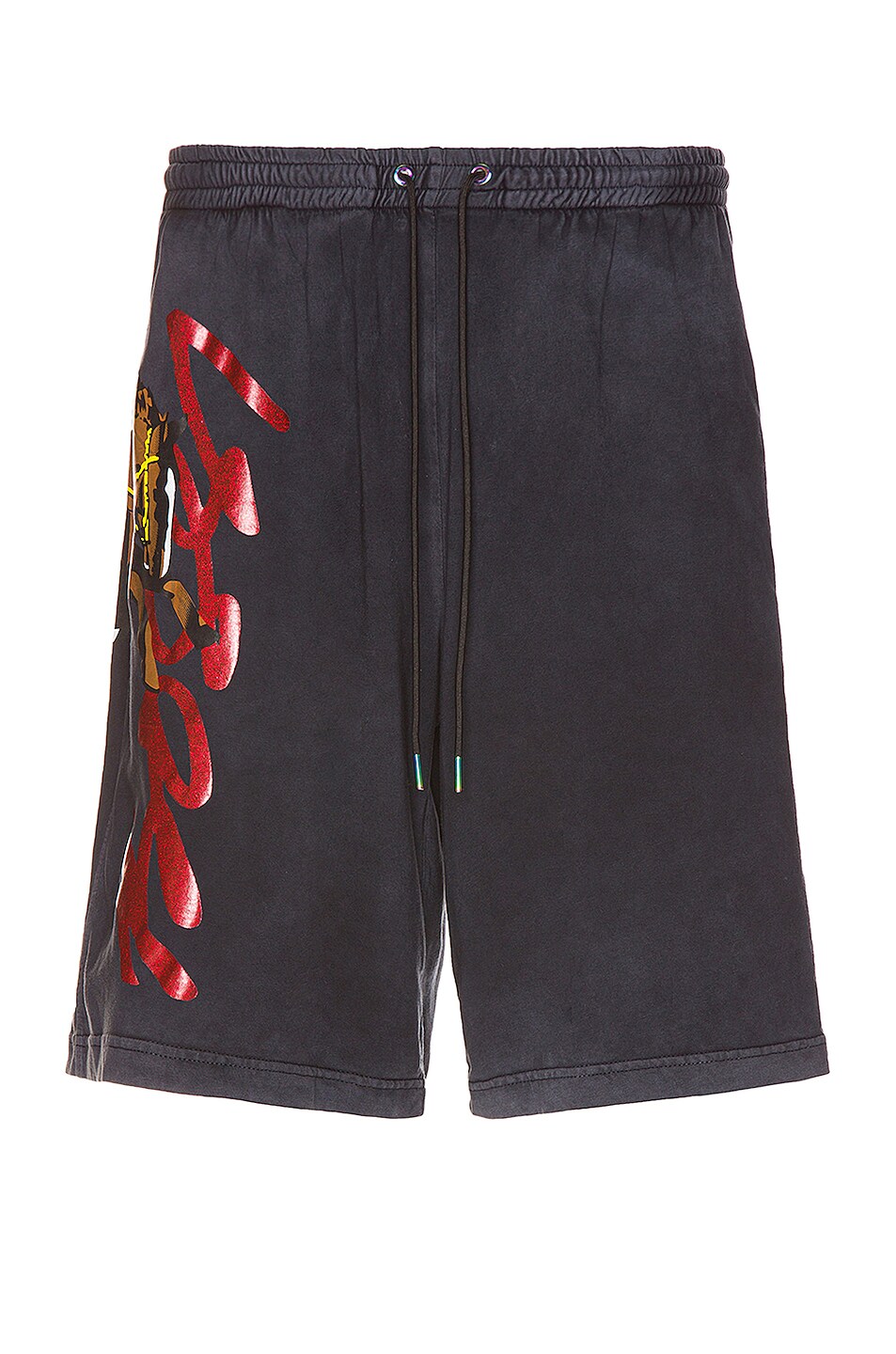 Image 1 of Bossi Cowboy Cotton Shorts in Black