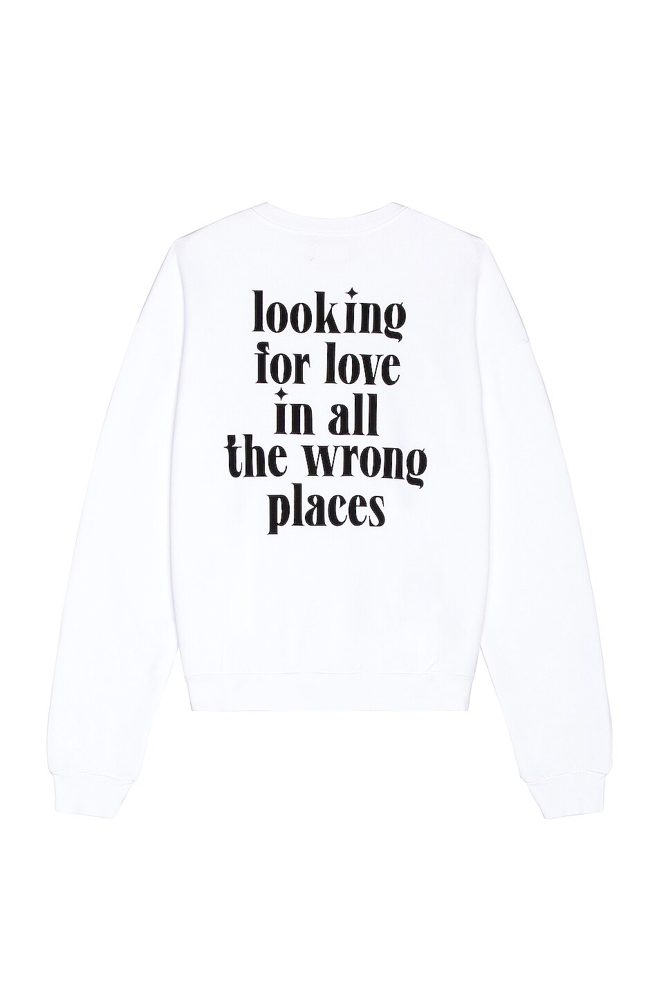 Image 1 of Bossi Wrong Places Crewneck Sweatshirt in Off White