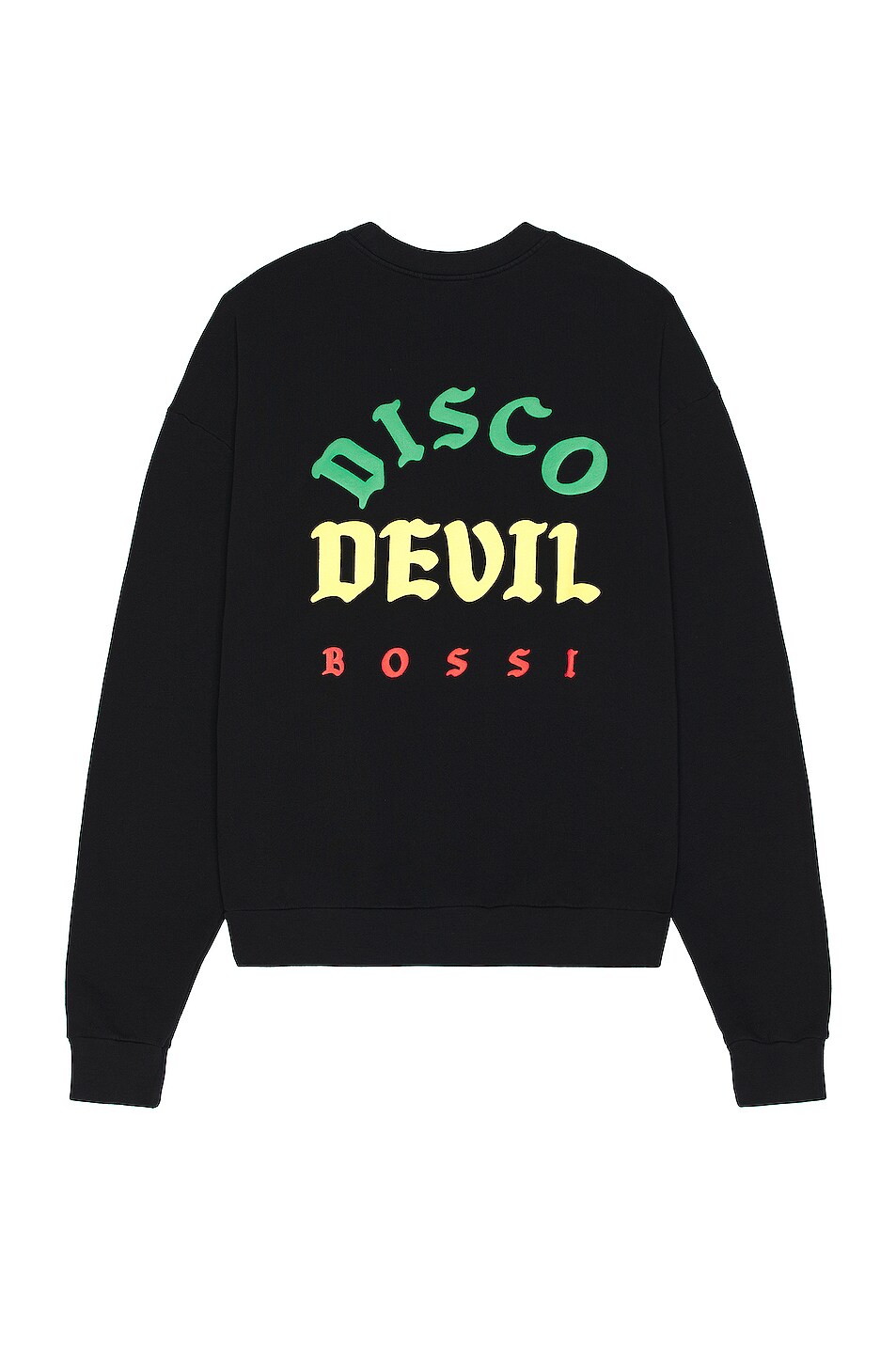 Image 1 of Bossi Disco Devil Crewneck in Black